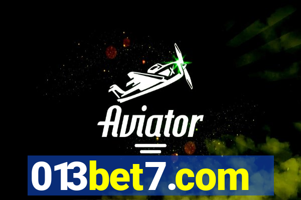 013bet7.com