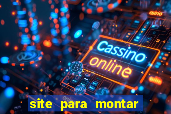 site para montar time de futebol