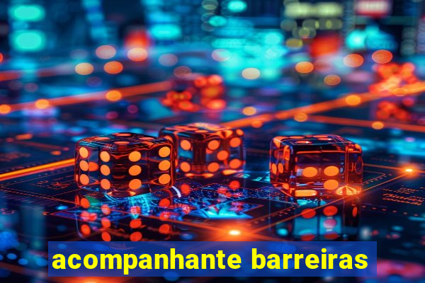 acompanhante barreiras